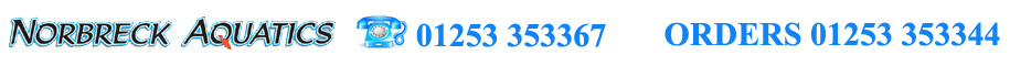 Norbreck Aquatics Logo & Telephone Number