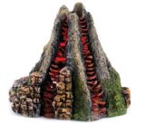 Classic Erupting Volcano 5" Light & Air Ornament