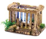 Classic Grecian Ruin 7.5" Light & Air Ornament 2986