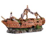 Classic Burning Galleon 13" Light & Air Ornament 2988