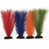 Hugo Green Silk Aquarium Plant Coloured Fern