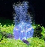 H2 Show Crystal Rock with Bue LED