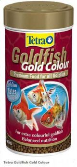 Tetra Goldfish Gold Colour Fish Food 75g