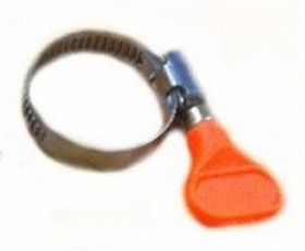 Hose Clips for 25mm (1inch) Hose ( Orange)