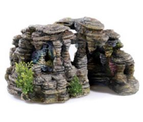 Classic Rocky Cave 9.5" Light & Air Ornament 2990