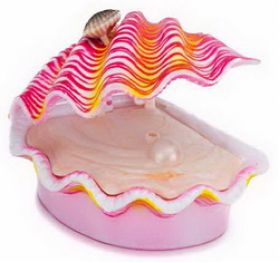 Nemo Tropical Clam Aquarium Ornament Penn Plax Small