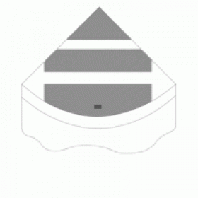 Flap set for the Juwel Trigon 350 (3 pieces)