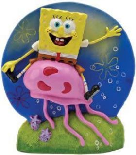 Spongebob Ornaments - Bob Riding Jellyfish