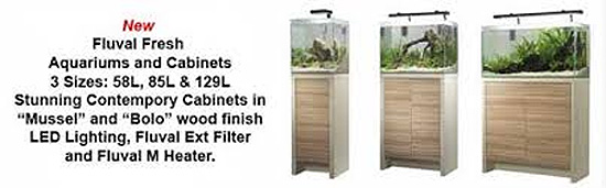 Fluval Fresh Aquariums Cabinets Complete